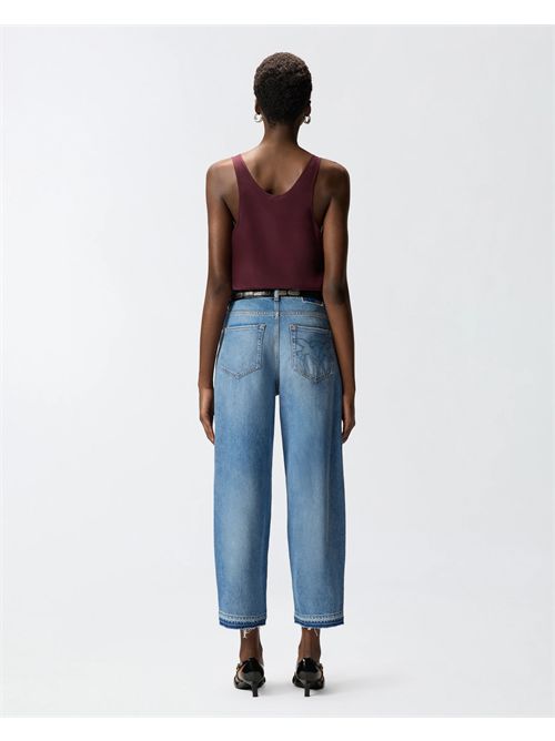 Jeans balloon fit con scoloriture PINKO | 103857A341/PJF